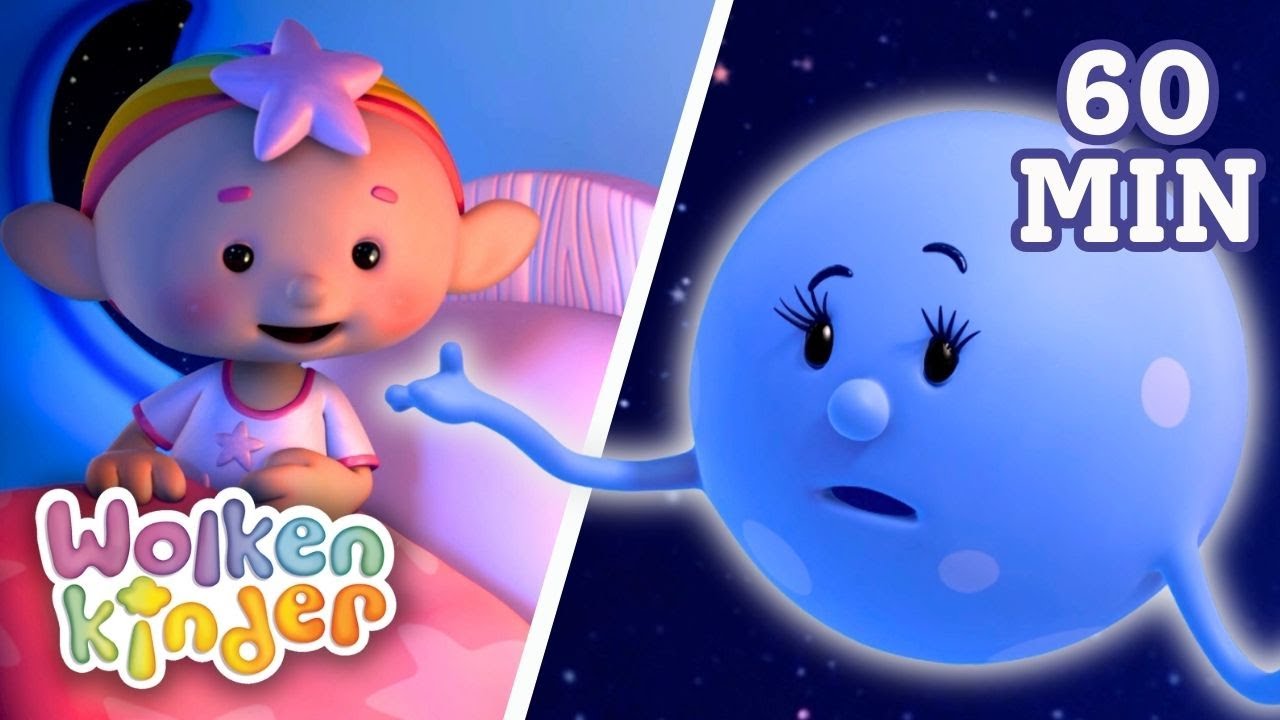 Gemütlich mit dem Mond Einschlafen 🌙✨ | Mondschein-Übernachtung | 1 Stunde