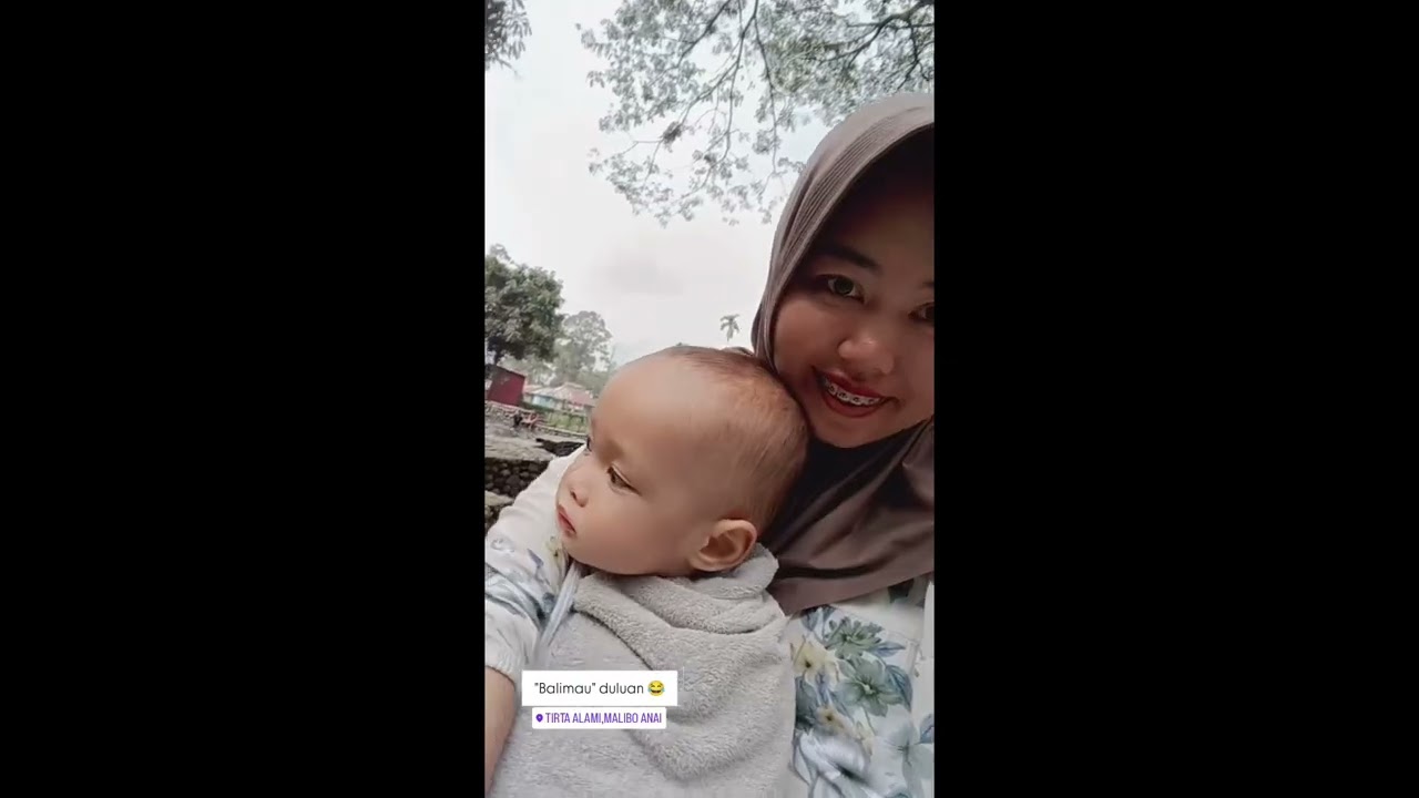 Pertama kali ajak anak anak mandi balimau