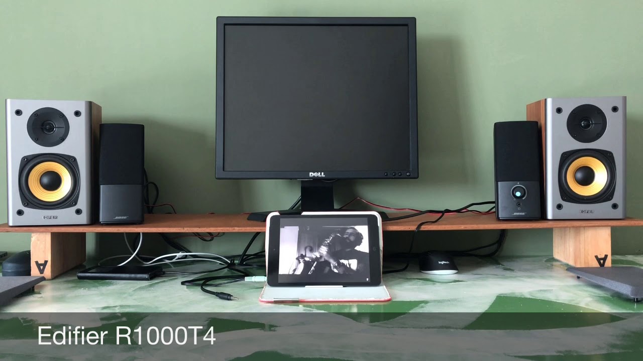 Bose Companion 2 Series III VS Edifier R1000T4 sound test