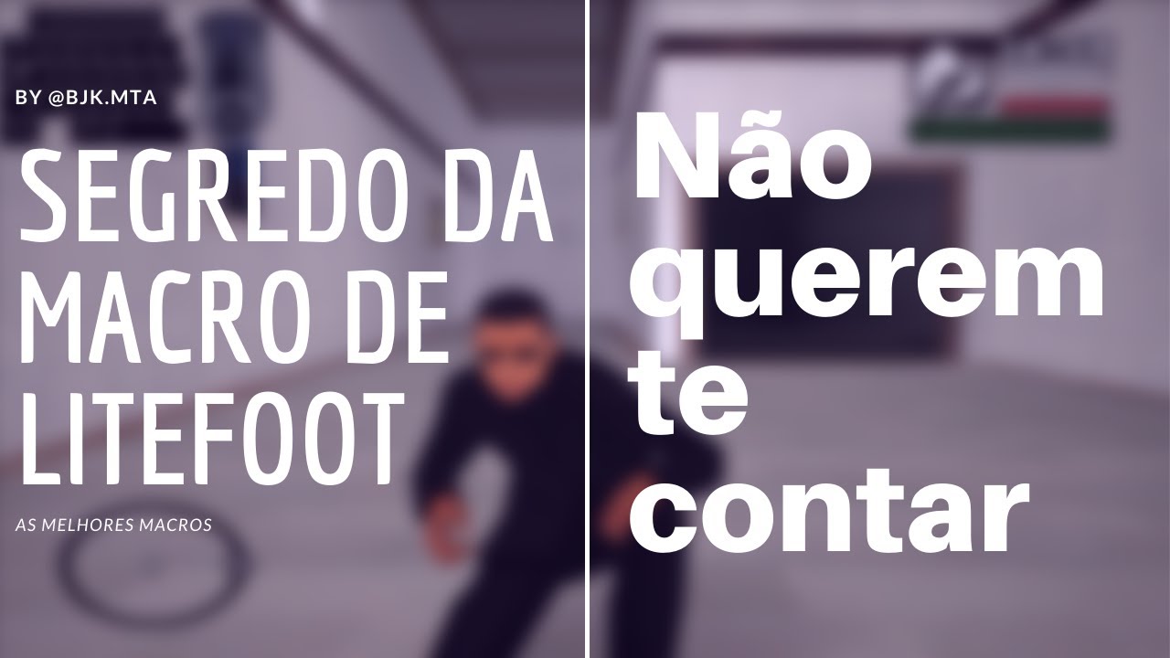 MTA - Segredo da Macro de Litefoot Logitech + Litefoot Free