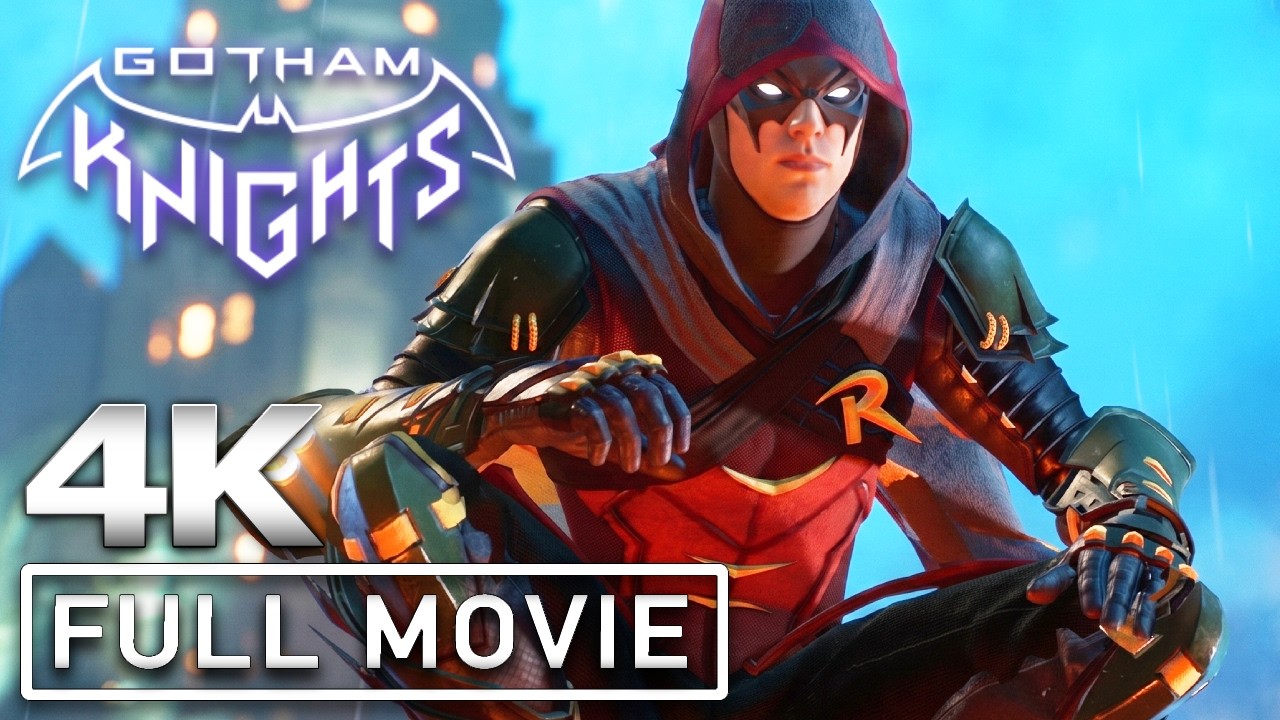 GOTHAM KNIGHTS All Cutscenes (ROBIN EDITION) Full Game Movie 4K 60FPS Ultra HD