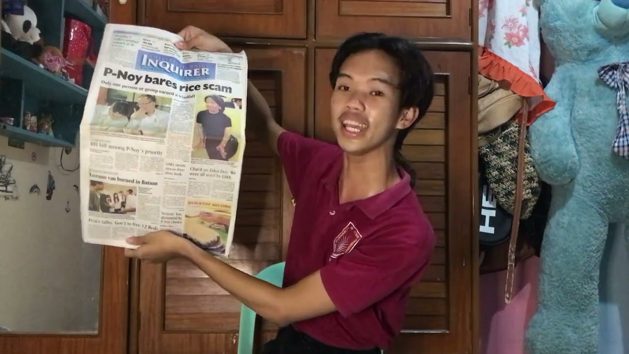 Different Parts and Sections of a Newspaper📰🗞