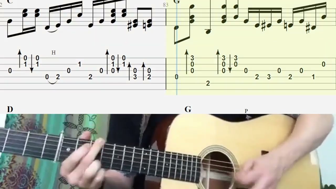 Billy Strings - Nashville Blues TAB (PDF + Guitar Pro)