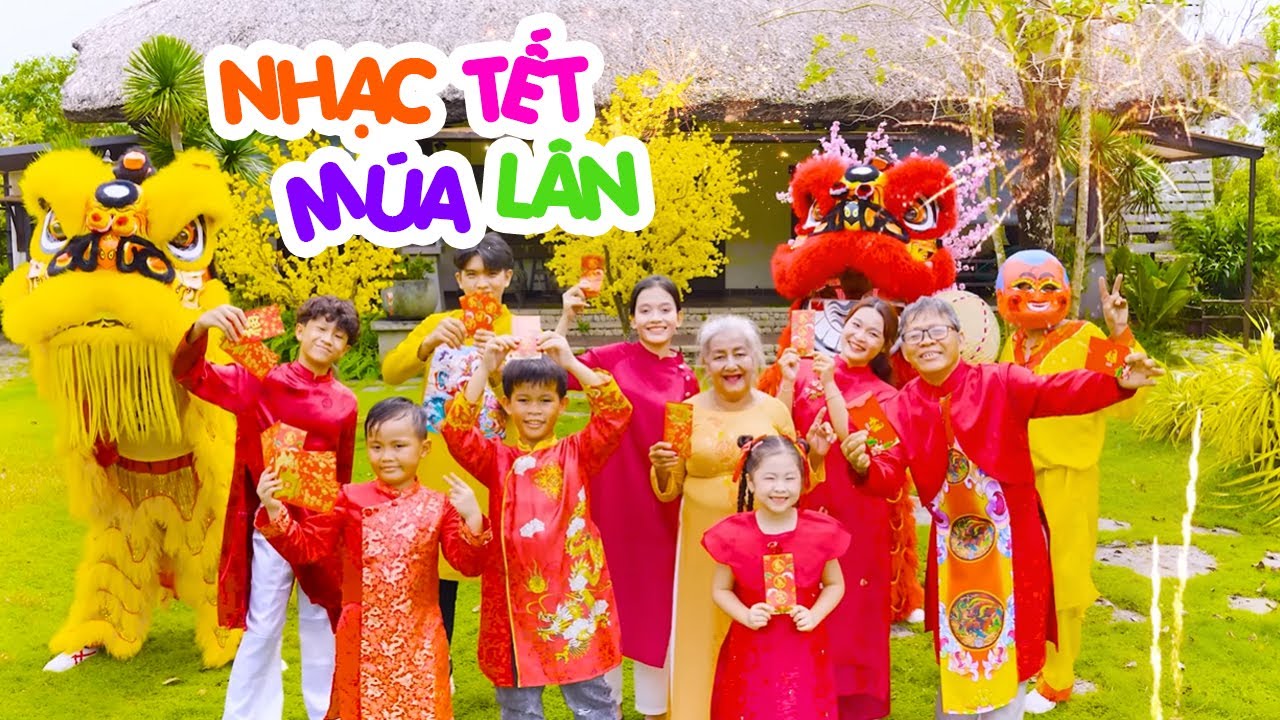 Bé Chúc Tết, Bé Vui Đón Tết - Bé Khánh Vy | Nhạc Tết Múa Lân Ông Địa Sôi Động Remix 2025 | MV 4K