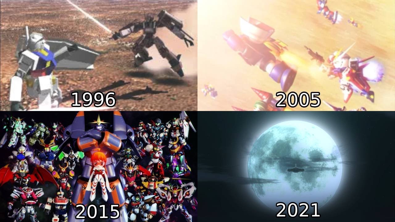 Super Robot Wars All CG Openings (1996-2021)