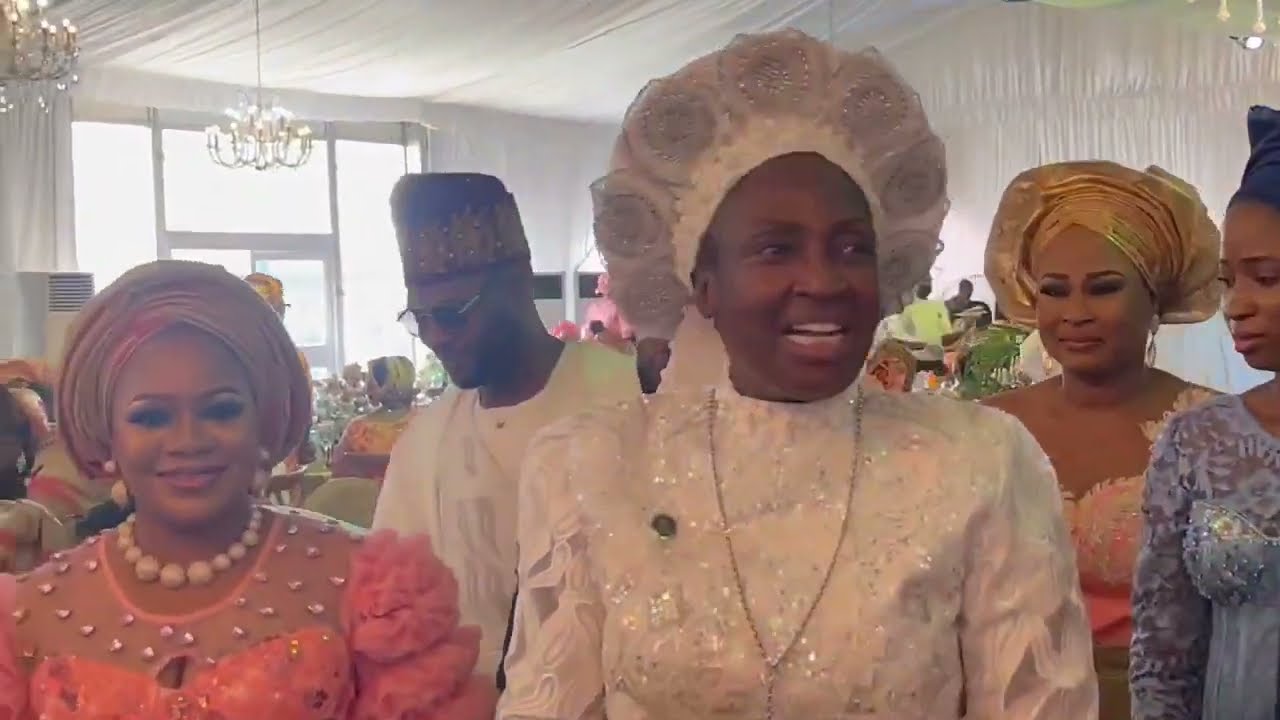 Toyin Abraham Ajeyemi Godmother celebrating her daughter's wedding in 3 different countries 🇳🇬🇬🇧🇦🇪
