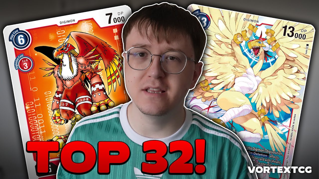 I Got Top 32 At Digimon Porto Regionals Using Phoenixmon!