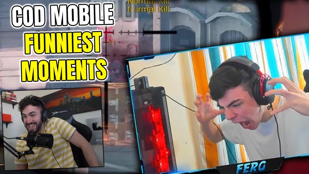 FUNNIEST MOMENTS IN COD MOBILE HISTORY! Bobby Reacts