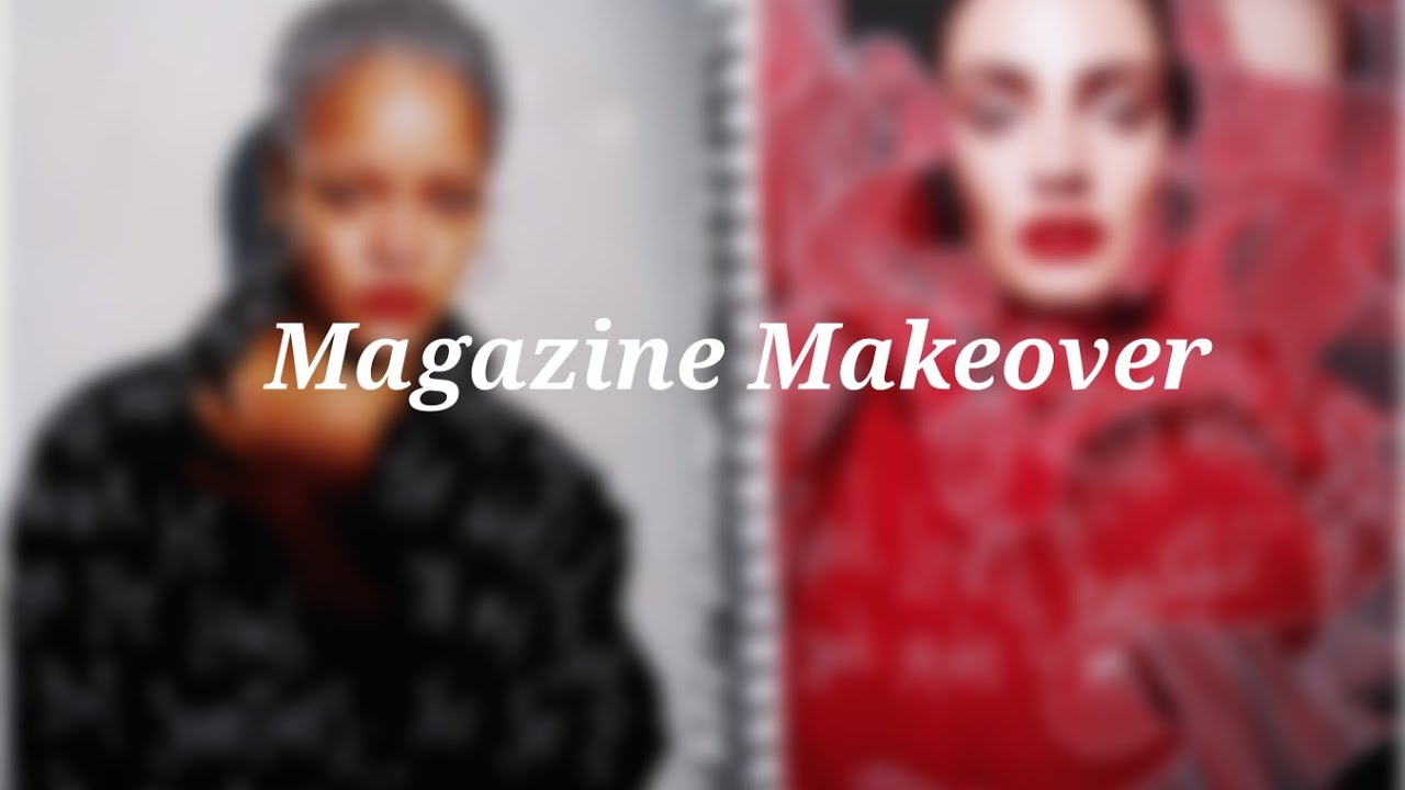 Magazine Makeover #22 #magazinemakeover #artjournaling #alisaburke