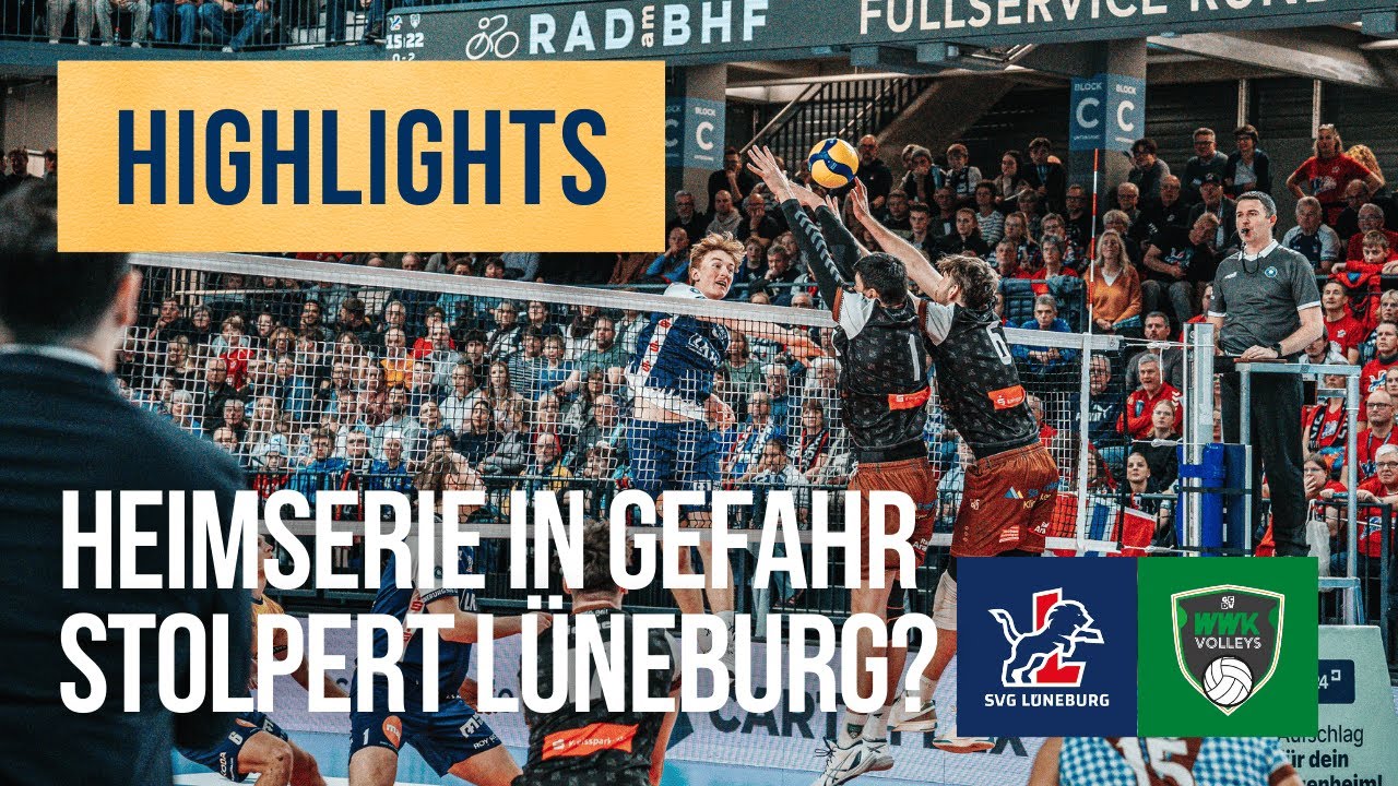 SVG Lüneburg : WWK Volleys Herrsching | Highlights Volleyball Bundesliga