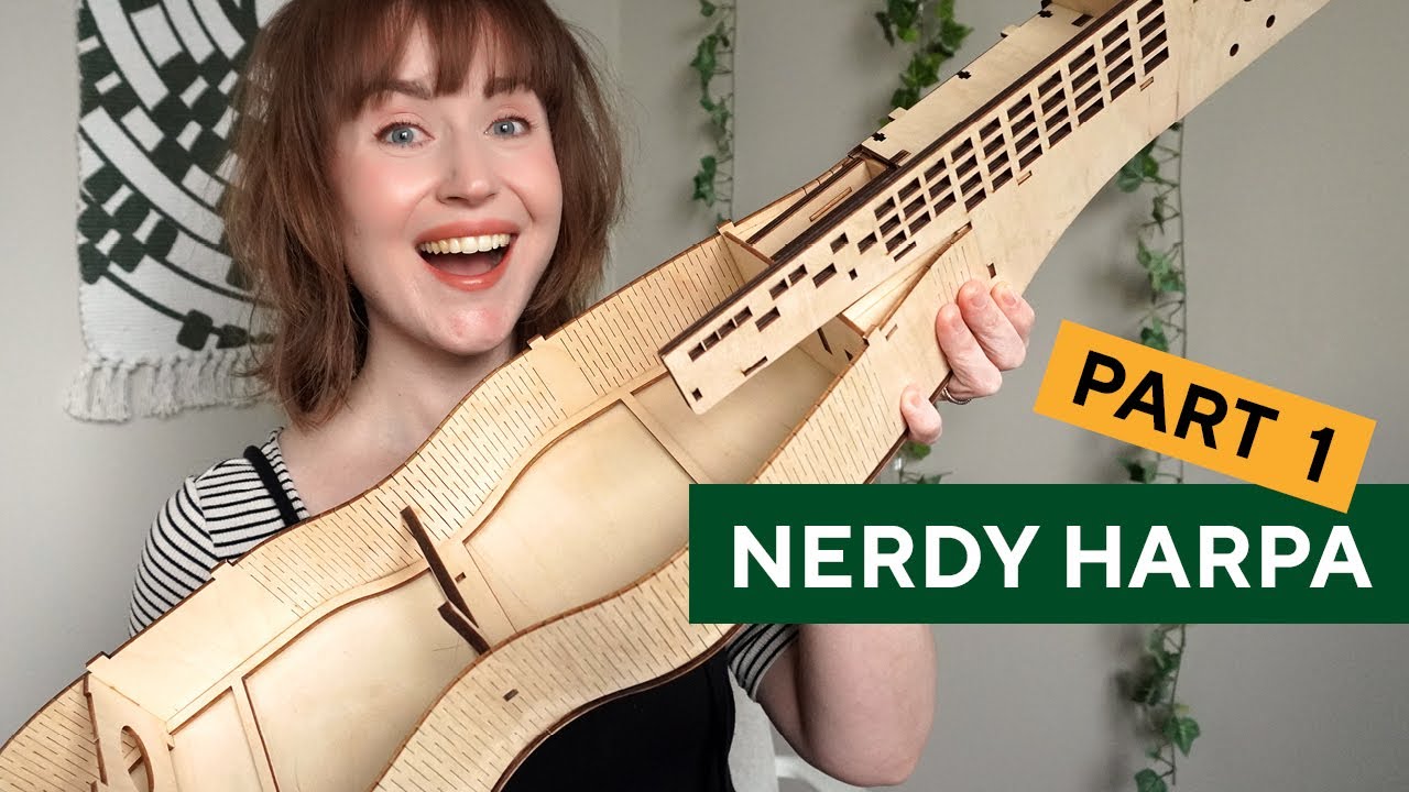 Building a Nerdy Harpa (nyckelharpa) | part 1 (TIMELAPSE)