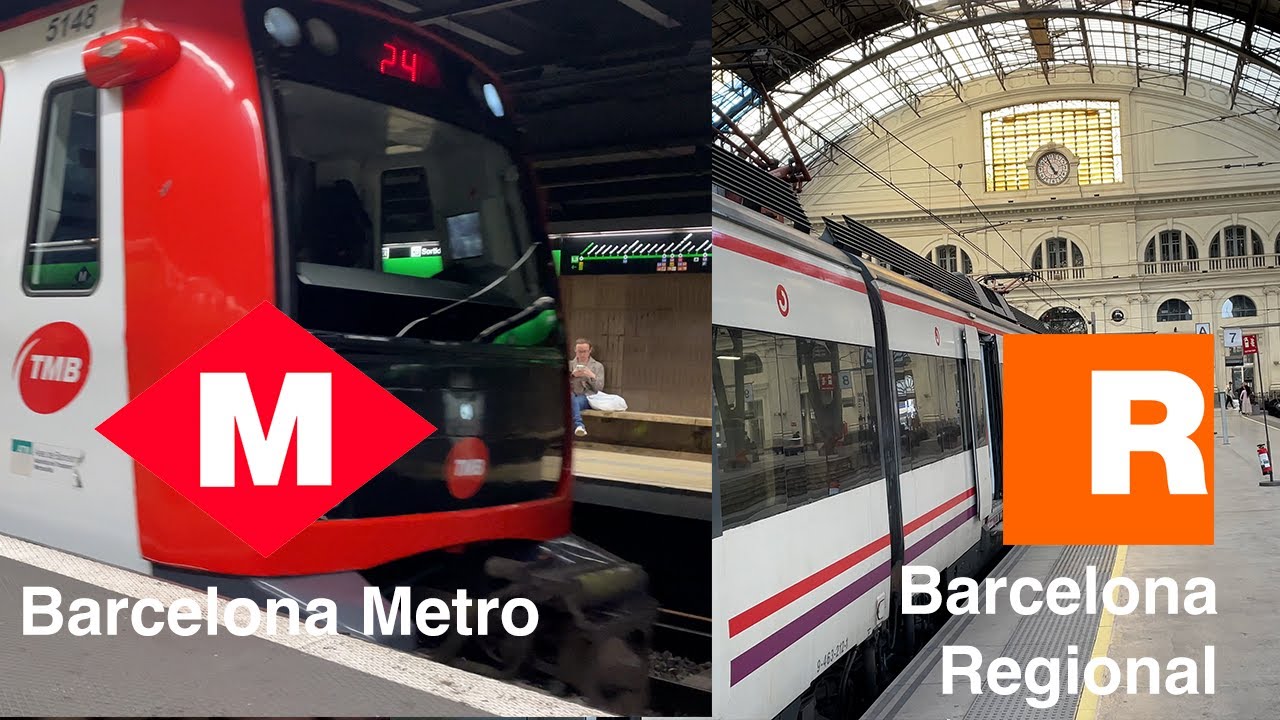Barcelona Metro and  Regional | 4K | Week 11 2023 | 13 Mar - 19 Mar 2023