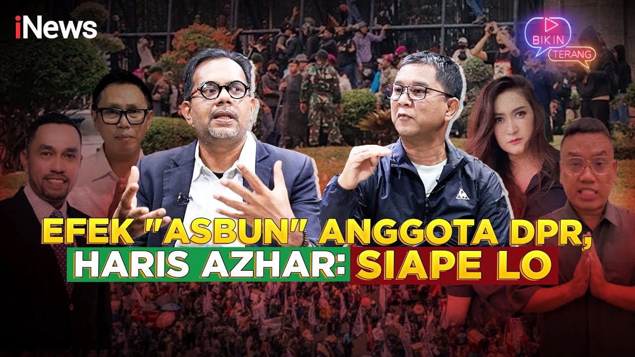 Artis Coreng Kredibilitas DPR, Pendiri Lokataru Haris Azhar: Innalillahi Politik Indonesia