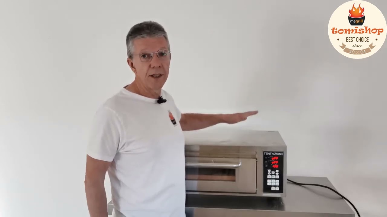 PizzaParty Tentazione Max Test | Neuer 3 kW Elektro-Pizzaofen mit Biscotto Stein