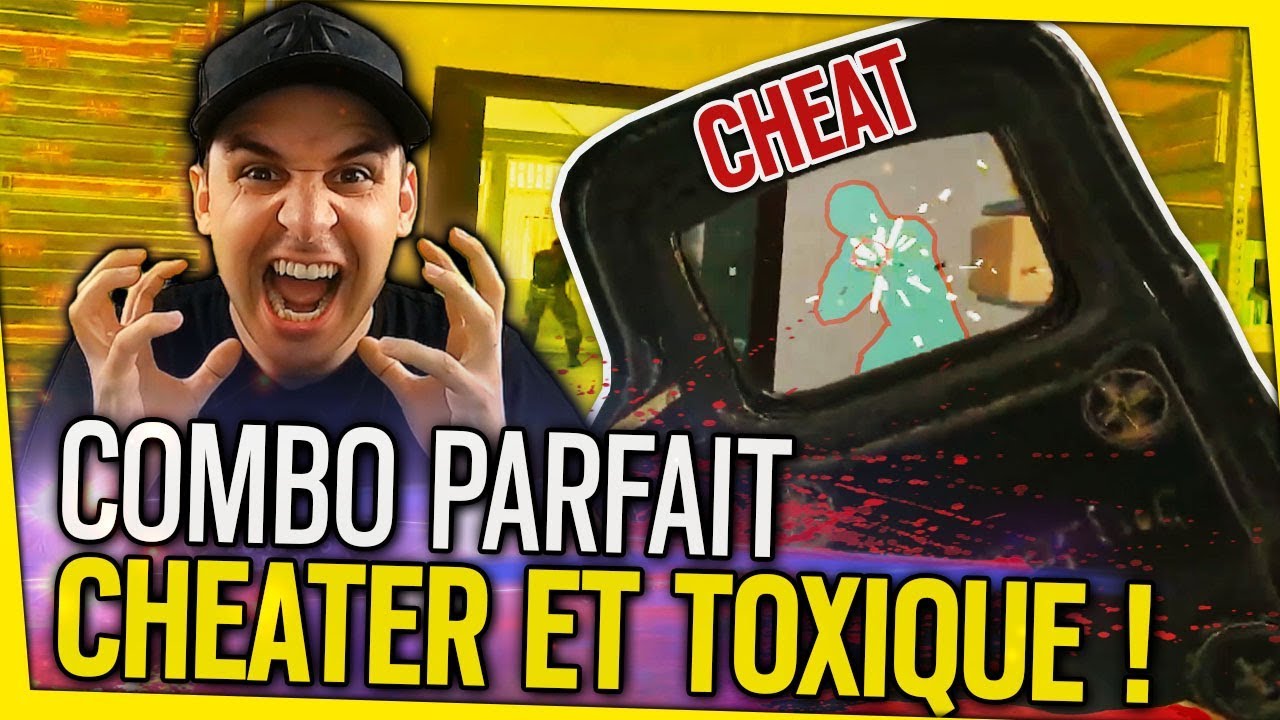 MENU BEST OF : CHEATER ET TOXIQUE ! Rainbow Six Siege