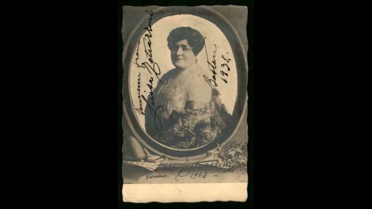 Verdi - Rigoletto - Caro nome - Luisa Tetrazzini (Gramophone, 1907)