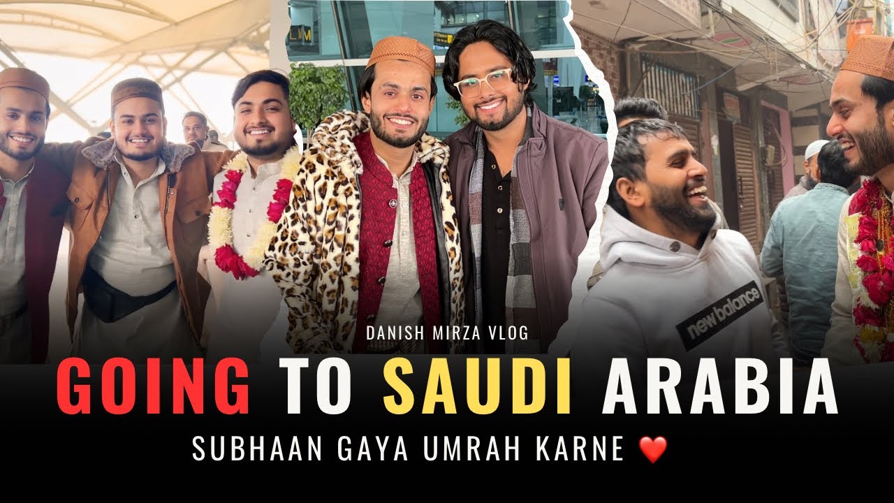 Subhaan Gaya umra Karne 🕋😇 | mds charlie vlog | danish mirza | mds