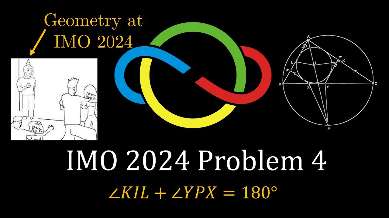 IMO 2024 Problem 4 - the *ONLY* geometry this year!