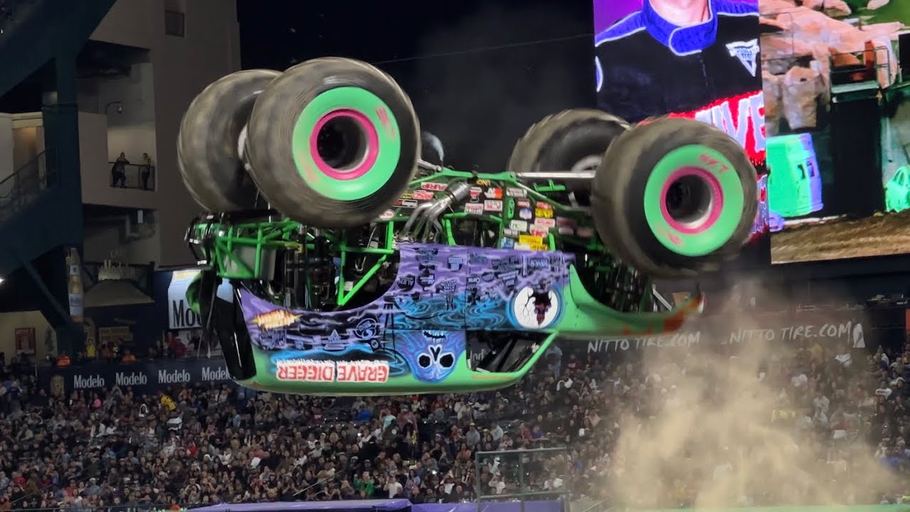 Monster Jam Superstar Challenge 2023 HIGHLIGHTS - Anaheim CA 11/11/2023