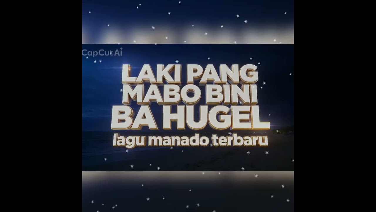 lagu joget manado terbaru || LAKI PANG MABO BINI BA HUGEL
