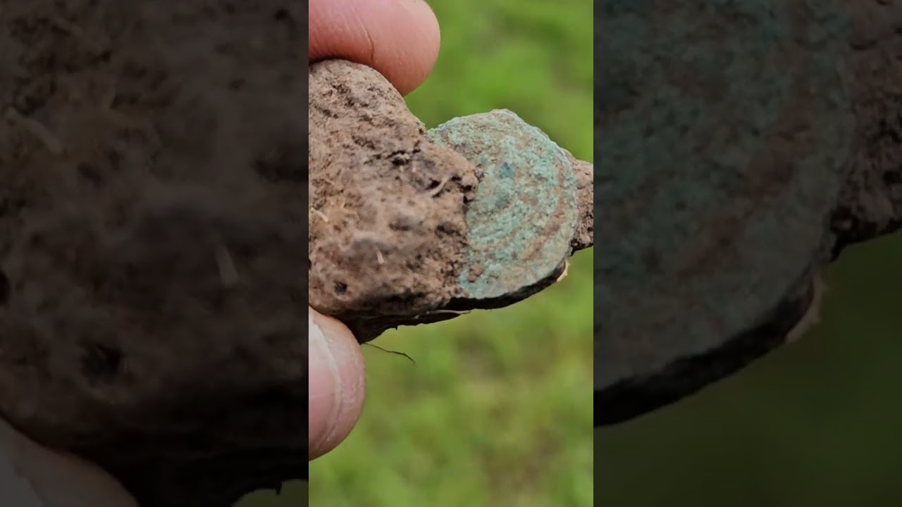 AMAZING Roman coin footage | #summeronshorts