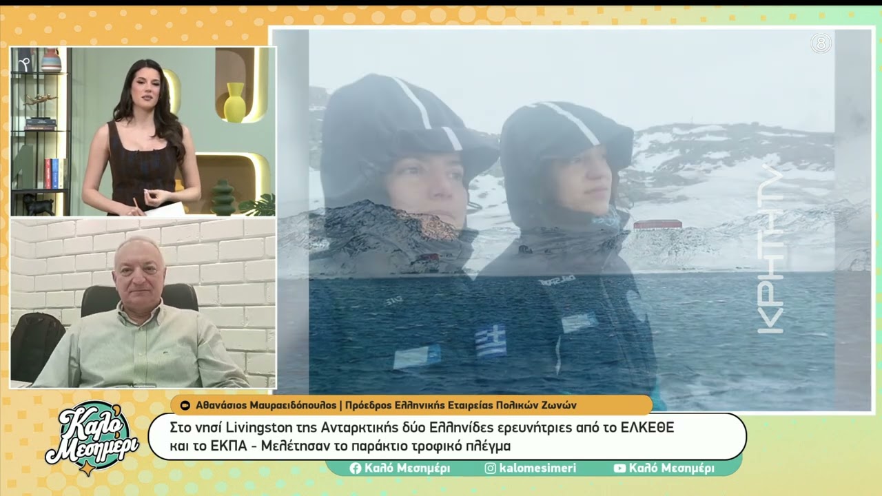 Ανταρκτική : Δύο Ελληνίδες ερευνήτριες καταδύονται σε πολικό ψύχος για τη συλλογή δεδομένων