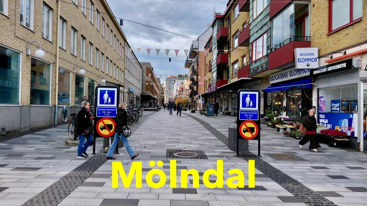 A walk in Mölndal, Sweden