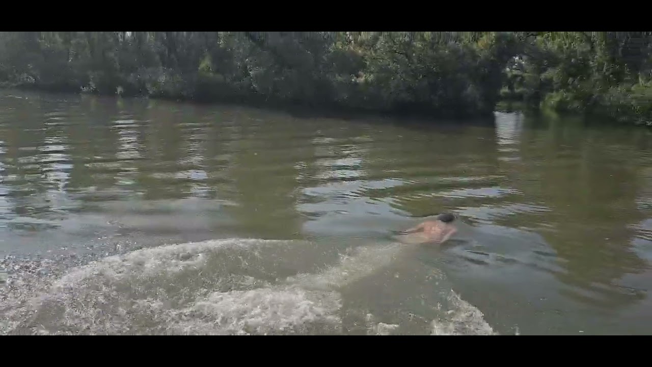 zwemen in de biesbos