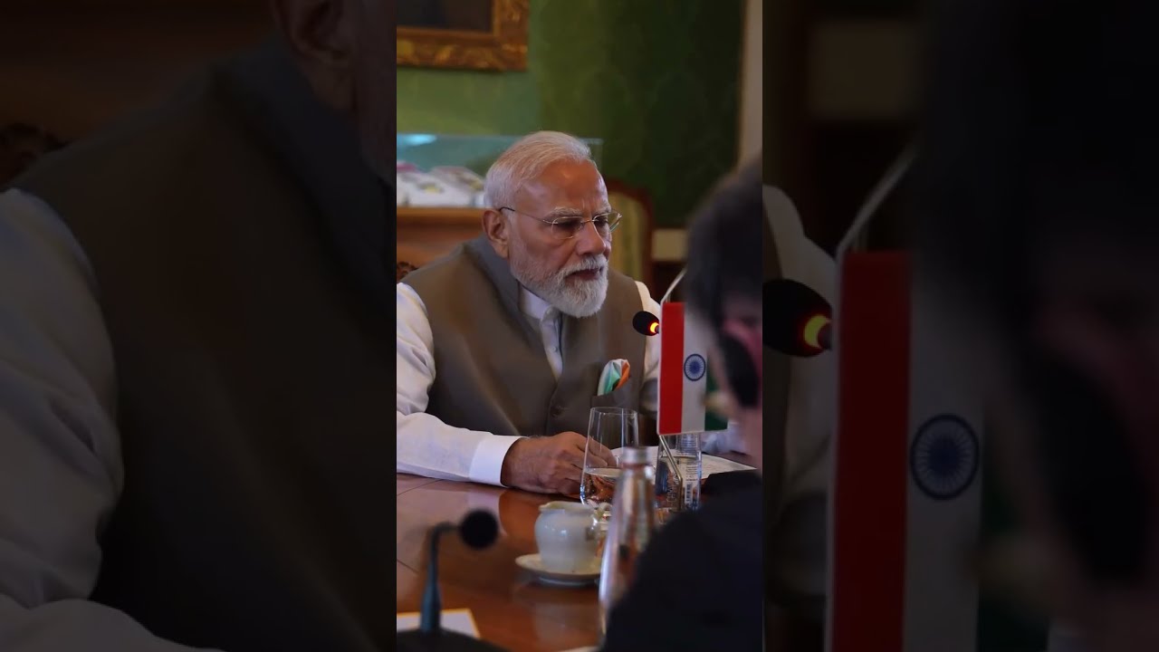 President of Slovakia Shares Video of PM Modi&rsquo;s Visit