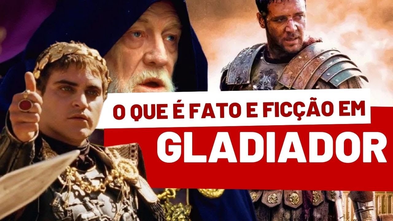 O QUE &Eacute; FATO E FIC&Ccedil;&Atilde;O NO FILME GLADIADOR