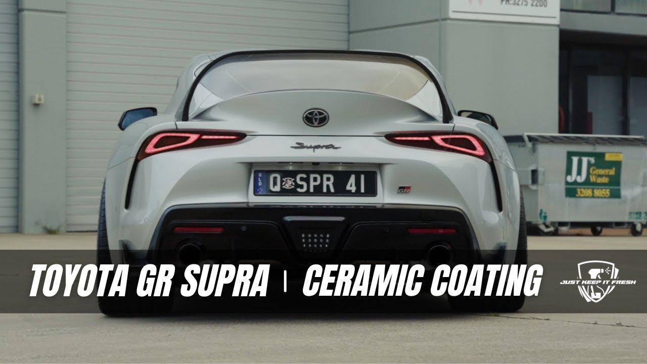 2019 TOYOTA GR SUPRA | GYEON INFINITE BASE TYPE 1 CERAMIC COATING | JUST KEEP IT FRESH