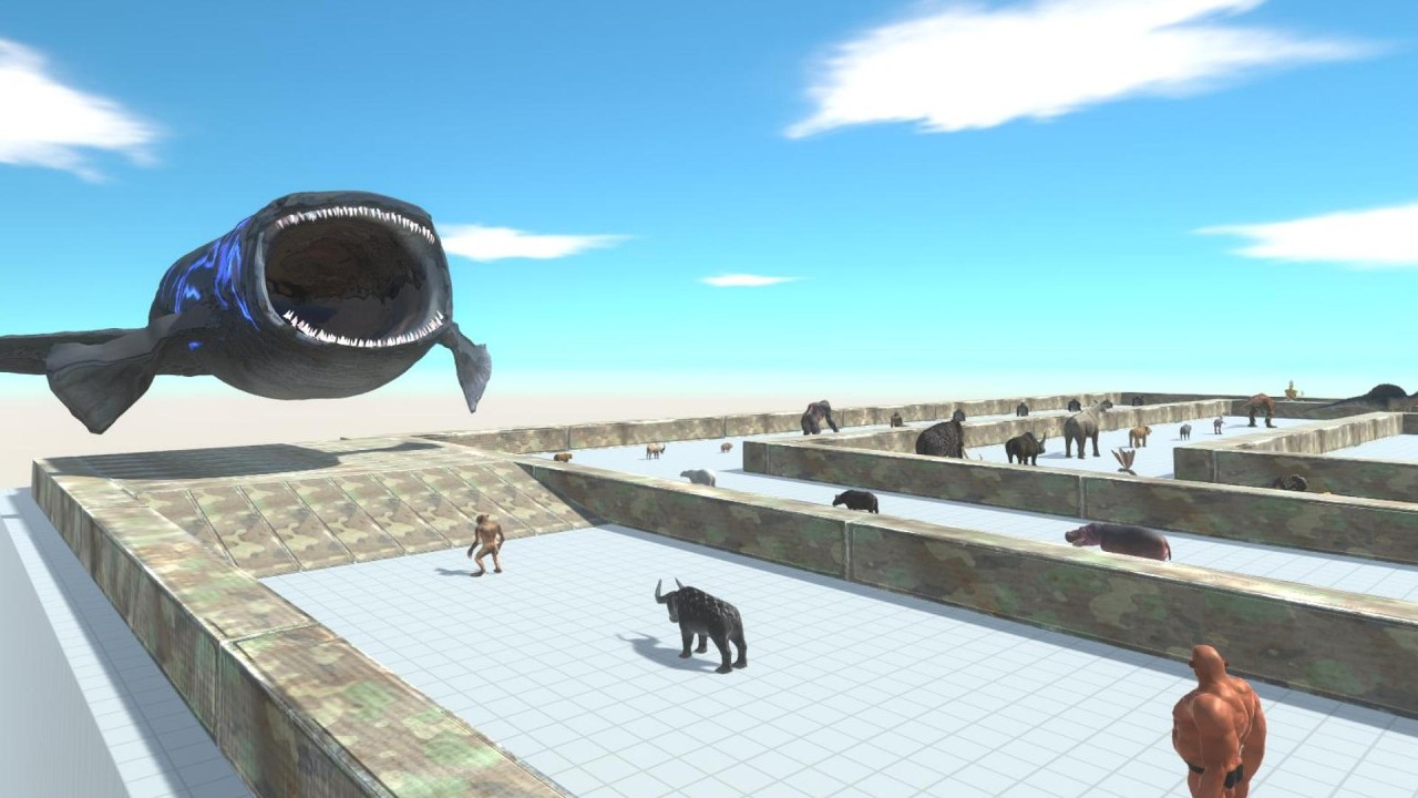 Bloop Vs Deathrun - Animal Revolt Battle Simulator