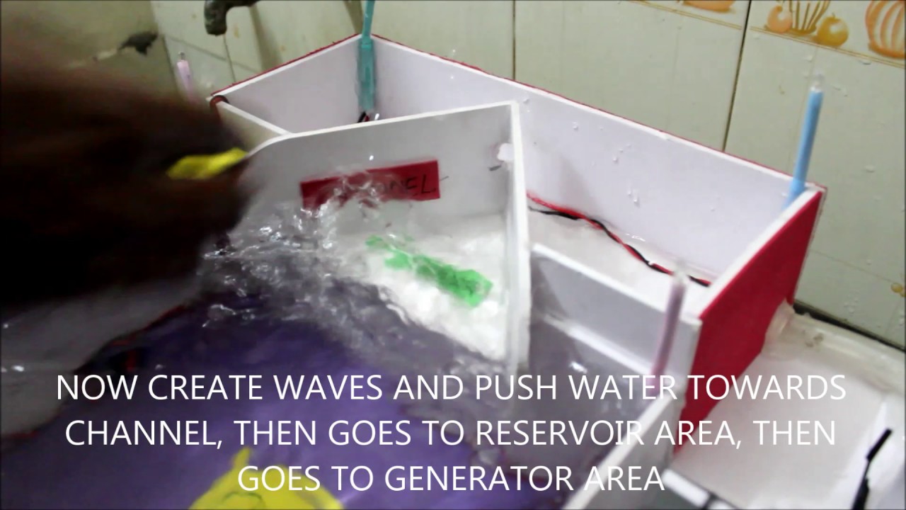 TIDAL ENERGY WORKING MODEL