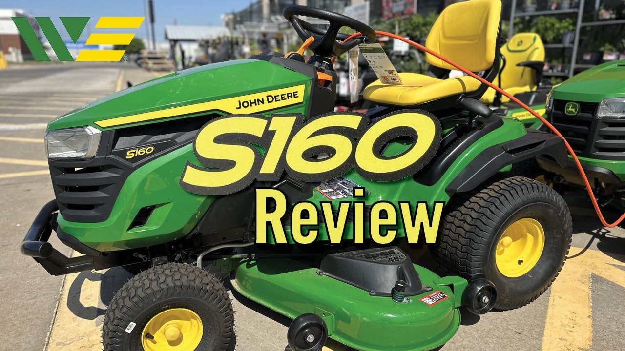 2023 John Deere S160 Mower Review & Walkaround
