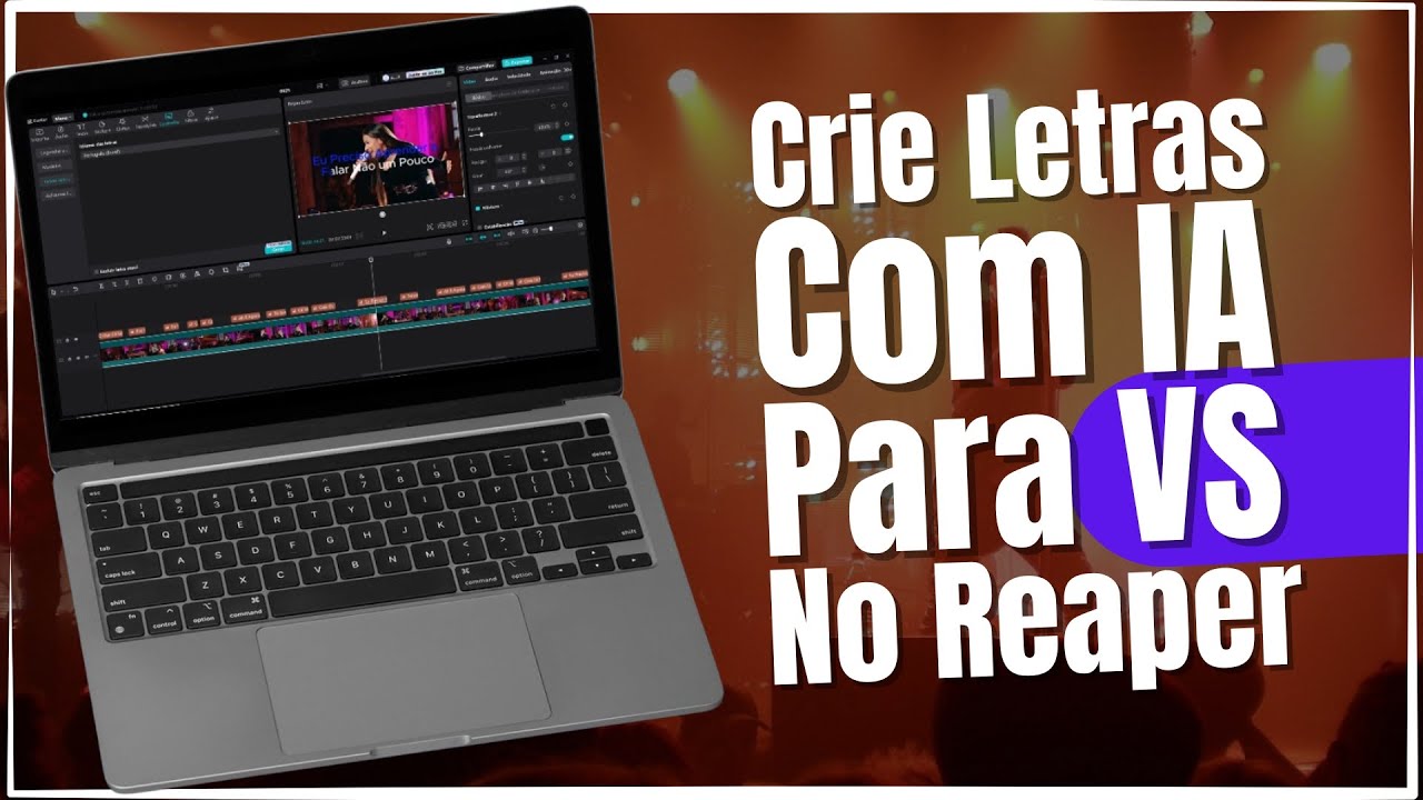 Como Incluir Letra no Projeto de VS no Reaper - Gerada por IA