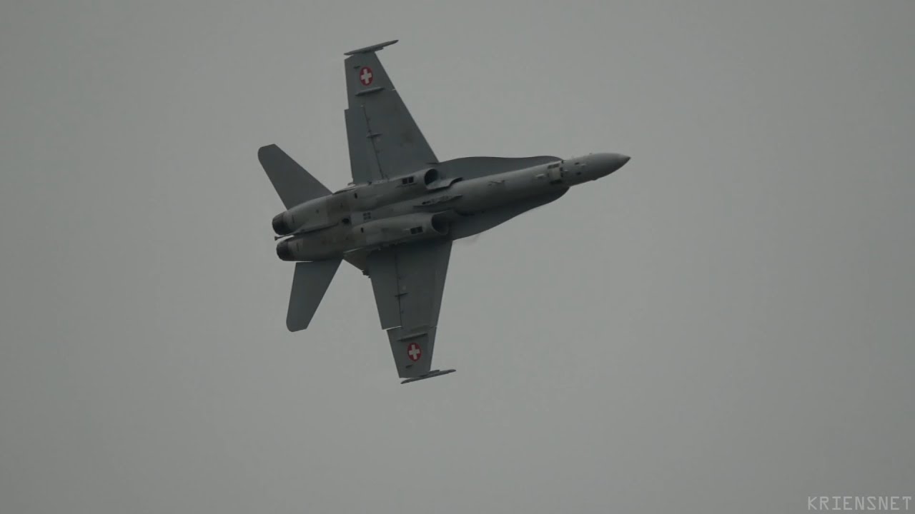 Swiss Hornet Display Team, Training - Airbase Emmen 20.06.2024