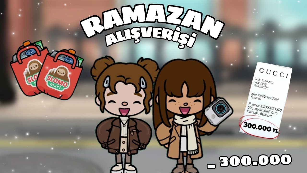 Ramazan Alışverişi#keşfet #tocaboca #tocalifeworld #tocatürkiye 