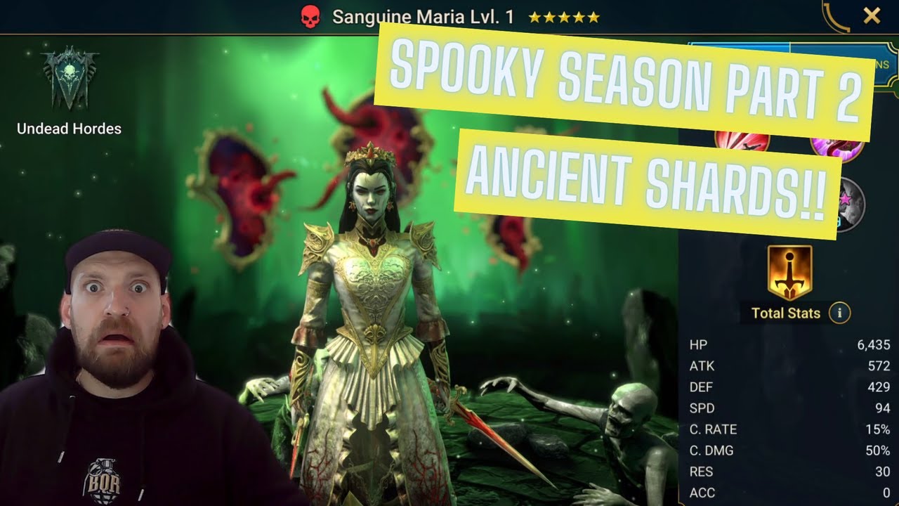 IT’S HALLOWEEN!! | 200+ Ancient Shards | Sanguine Maria | Free To Play | Raid: Shadow Legends