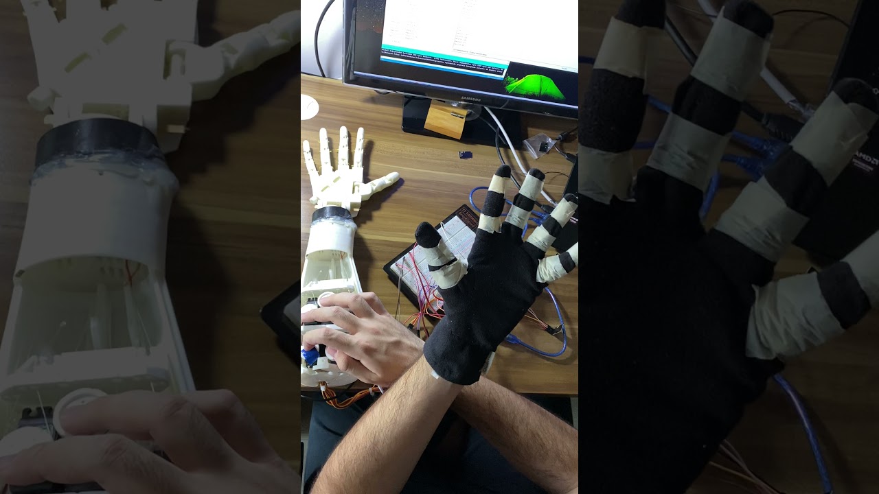 Başkent &Uuml;niversitesi G&ouml;r&uuml;nt&uuml; İşleme Tabanlı Uzaktan Kontroll&uuml; Robotik El Projesi