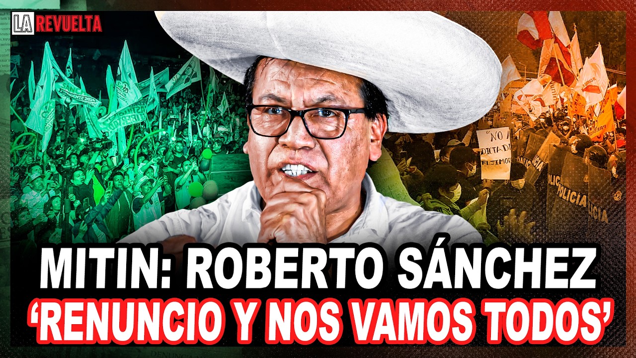 ROBERTO S&Aacute;NCHEZ RETA A KEIKO | GRAL BARRANTES EN VIVO | LA REVUELTA 🔴