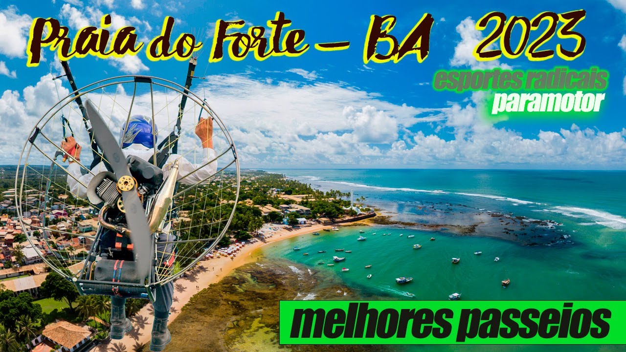 PRAIA DO FORTE 2023 - MELHORES PASSEIOS COM PREÇOS