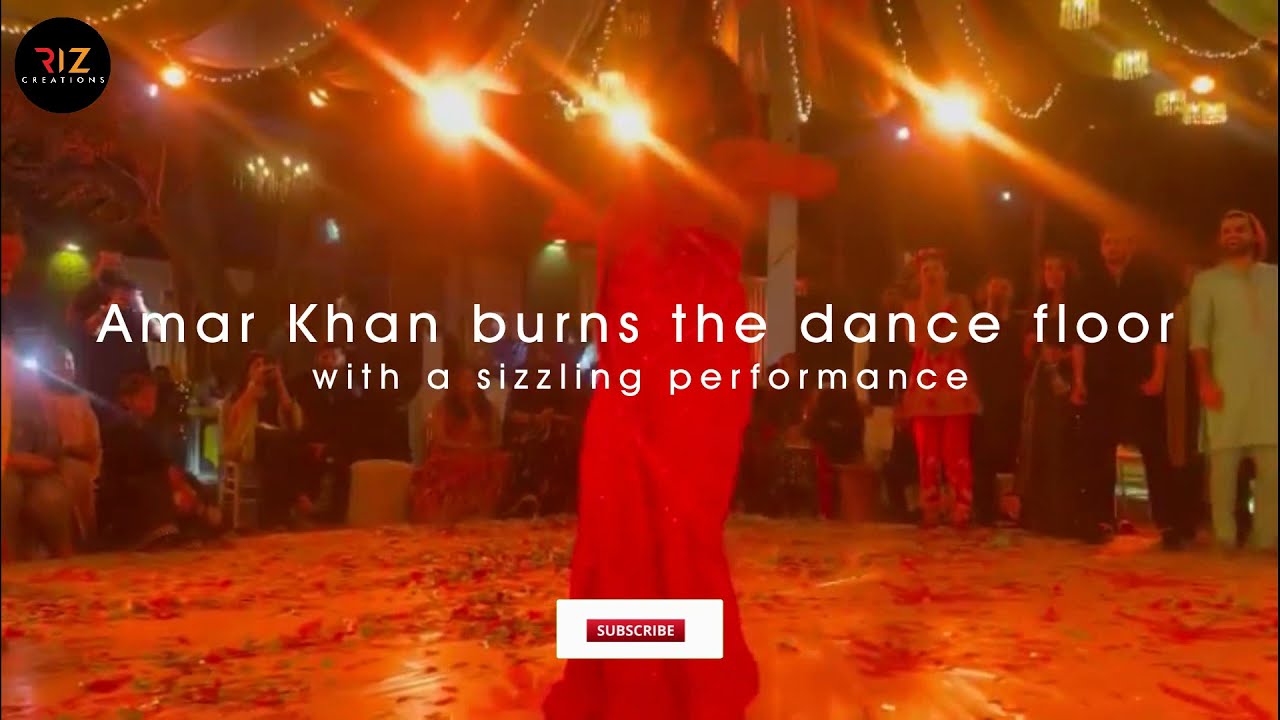 Amar Khan burns the dance floor with a sizzling performance💖💖💖💕💕💕