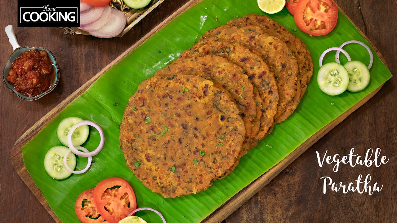 Mixed Vegetable Paratha | Lunch Recipes | Veg Paratha Recipe | Paratha Recipe | Lunchbox Ideas