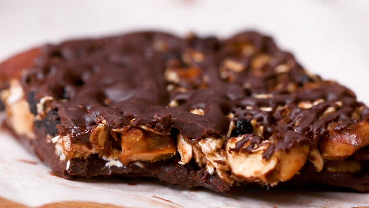 Blueberry Chocolate Energy Bars