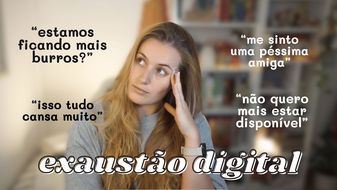 um bate-papo sincero sobre exaust&atilde;o digital e como as redes nos fazem mal 🥺