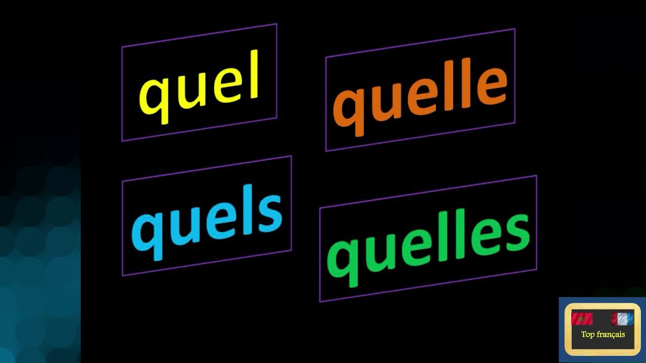 Quand faut-il écrire 