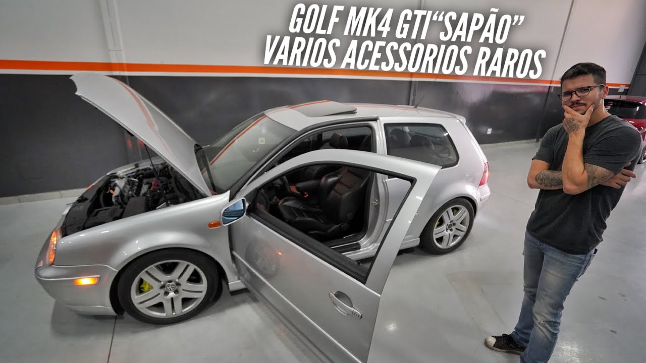 CONHECENDO O GOLF GTI MK4 PARA COMPRAR* acessórios raríssimos*