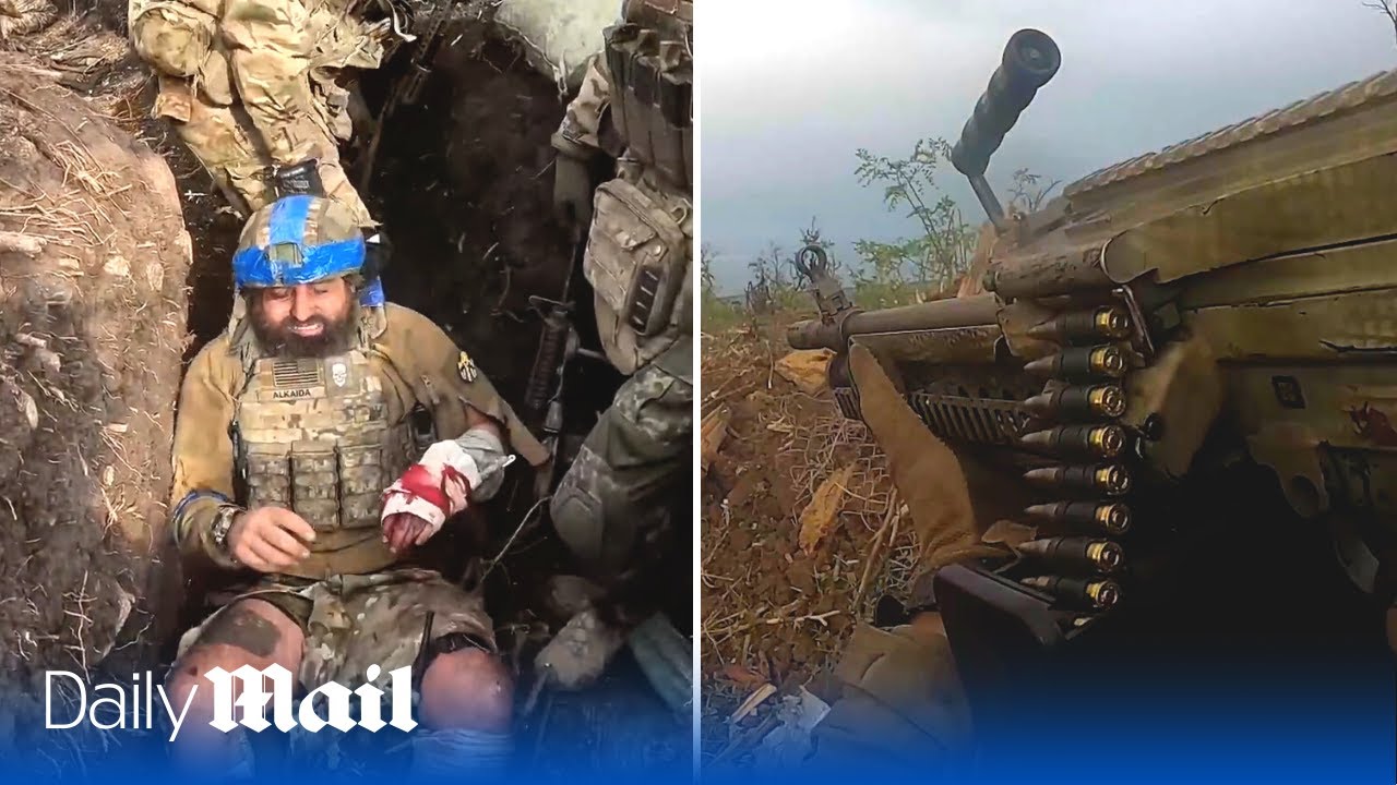 Female soldier of Ukraine&rsquo;s elite 47th Brigade helps stop massive Russian attack on Avdiivka
