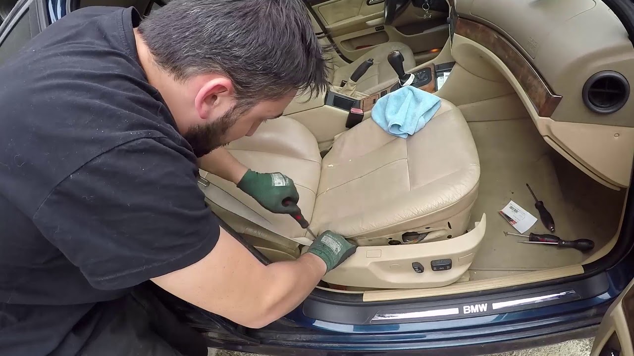 Changement de sièges électriques BMW E39 / Swap faisceaux !