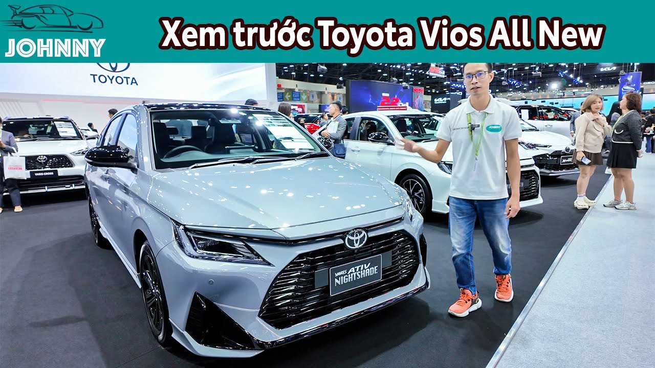 Cận cảnh Bom Tấn 2025 Toyota Vios All New, ngoại thất đẹp mê mẩn